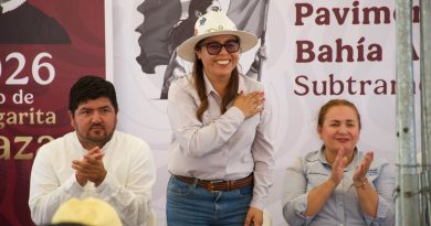 Reconoce Diputada Teresita de Jesús Valentín Vázquez pavimentación de la carretera Bahía Asunción-Punta Prieta