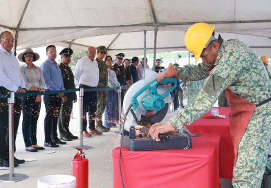 Gobernador participa en ceremonia por el Día Internacional de la Destrucción de Armas de Fuego