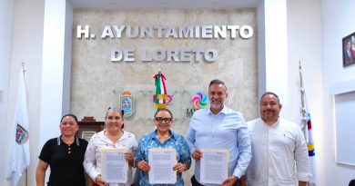 Formalizan XI ayuntamiento de Loreto e ISSSTE alianza estratégica para fortalecer los servicios de salud