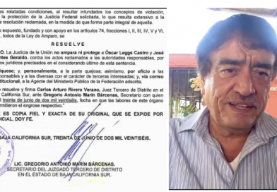 “A este gallo no le han quitado una pluma”, dice Leggs tras revés judicial