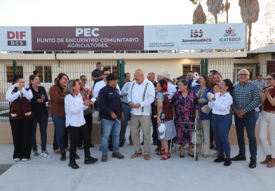 Fortalece Gobierno del Estado el bienestar comunitario con la modernización del Punto de Encuentro Comunitario “Agricultores” en Ciudad Constitución