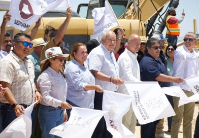 Inicia pavimentación de la carretera Bahía Asunción-Punta Prieta con inversión de más de 140 mdp