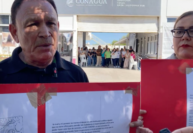 Se manifiestan nuevamente trabajadores de Conagua y tachan de cacique al Director Local