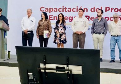 Realiza Gobierno del Estado décima sesión de capacitación para la Entrega-Recepción