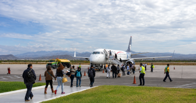 Aeroméxico incrementará frecuencias entre La Paz y Ciudad de México: SETUE