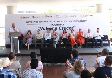Gobernador respalda a mujeres y pequeños productores de BCS con el programa “Volver a Crecer”