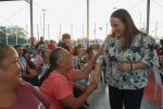 Atiende Ayuntamiento de La Paz a familias de Miramar con “Presidenta en tu Barrio”