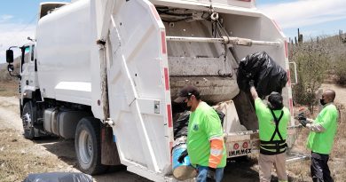 Informa Ayuntamiento de La Paz avance y programación de rutas de recolección de residuos