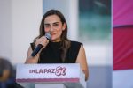 Reconoce Amor Fenech respaldo de Claudia Sheinbaum a La Paz durante sus dos primeros años de gobierno