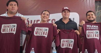 BURÓ POLÍTICO/MILENA ¡RESPALDO JUVENIL!