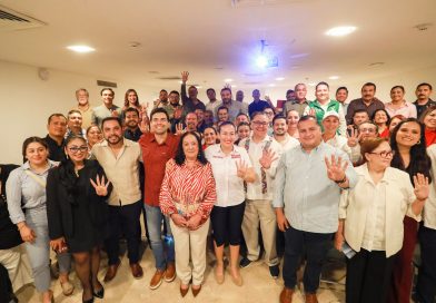 Milena Quiroga llama a la unidad de Morena, PT y Verde rumbo a nuevos retos políticos