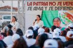 Milena Quiroga fortalece recorrido territorial y recibe respaldo de familias en Valle Dorado
