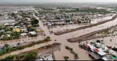 Suspende Consejo Estatal de Protección Civil clases en Ciudad Constitución por lluvias registradas