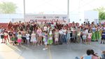 Entrega Grupo de Amigos para el Bienestar 200 paquetes de útiles escolares en La Paz