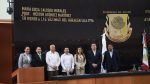 Devela Gobernador letras en memoria de las víctimas del huracán Liza, a 50 años de su paso por BCS