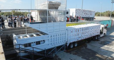 Recibe Estación de Transferencia más de 1,100 toneladas de residuos en su primer mes