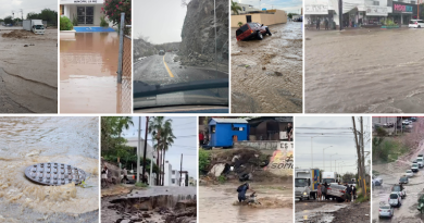 Lluvia intensa causa estragos en La Paz; sigue la imprudencia de conductores al cruzar arroyos