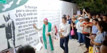 “Hay abandono de autoridades”, claman Iglesia católica y familiares de desaparecidos en bendición de mural