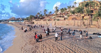 Disminuye 80% el arrastre de residuos a playas de Cabo San Lucas tras lluvias de “Marie”