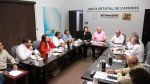 Encabeza Víctor Castro sesión del Consejo de la Junta Estatal de Caminos; reportan avance del 75% en obras