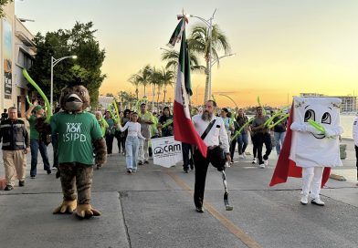 Marchan en BCS por la inclusión, los derechos y la igualdad de oportunidades: ISIPD