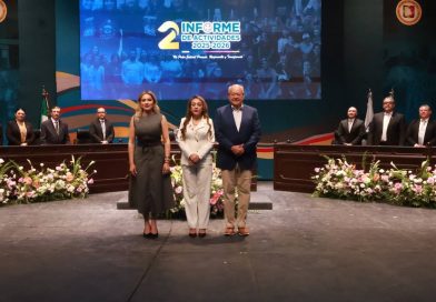 Gobernador asiste al Segundo Informe de Actividades del TSJ de BCS