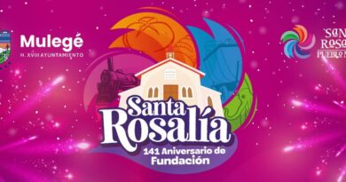 Edith Aguilar presenta programa de actividades por el 141 Aniversario de Fundación de Santa Rosalía
