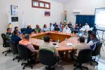 Celina Ramírez coordina acciones preventivas ante la evolución del Huracán Simón