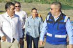 Avanza construcción de la presa “La Perseverante”, obra histórica para garantizar agua en La Paz: Milena Quiroga
