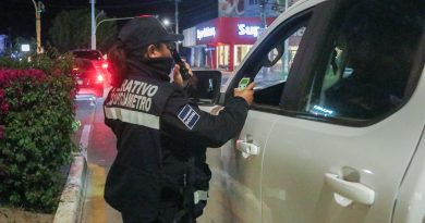 Realiza Ayuntamiento de La Paz operativo de alcoholimetría y acciones de prevención vial