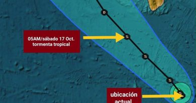 Simon se degrada a tormenta tropical; se localiza a 445 km de Cabo San Lucas
