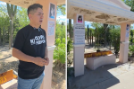 Crean memorial para Lisset Soto Salinas en el sitio donde desapareció en La Paz